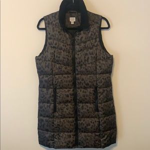 Peyton Jensen Leopard Rory Vest